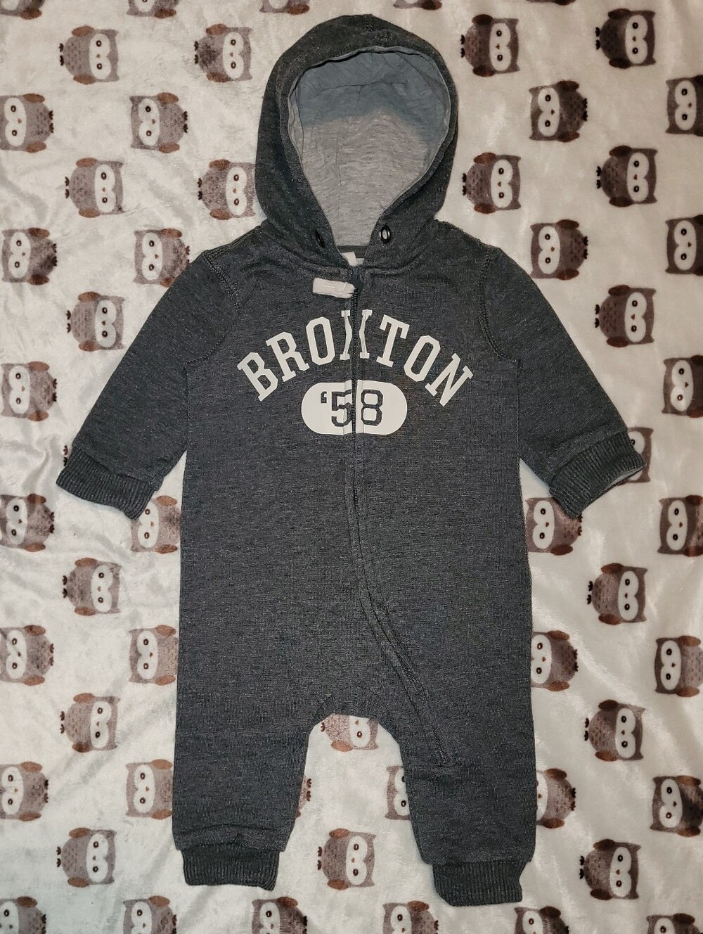 $1 | 1-2m | Broxton '58 Hooded Jumpsuit/Onesie